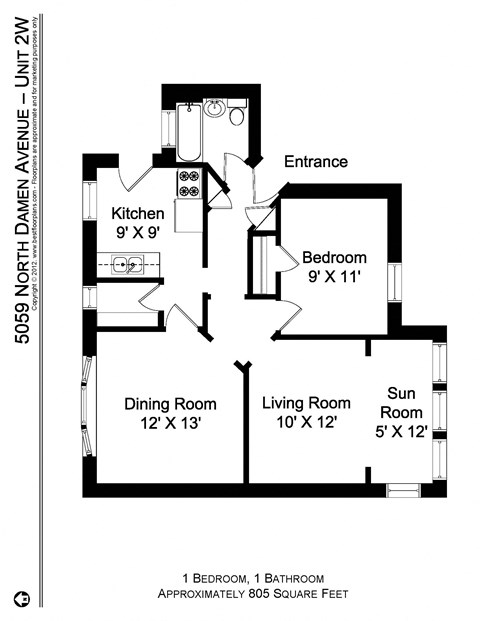 5055-61 N. Damen 1-2 Beds Apartment for Rent - Photo Gallery 36